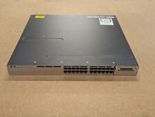 Cisco WS-C3750X-24P-L 24-Port PoE+ Gigabit Ethernet Switch with IP Base, Managed