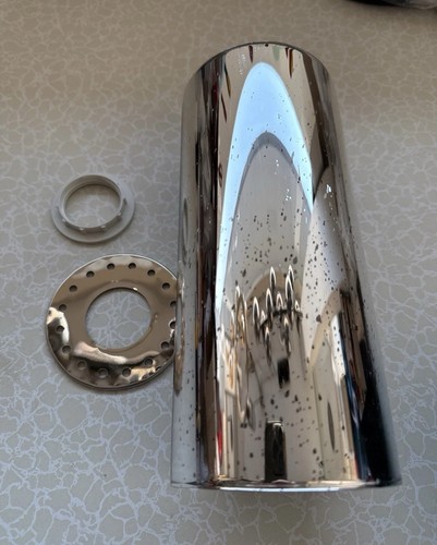 Lampenschirm emotion chrom - lampenschirm,