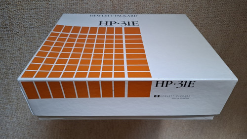 Hewlett packard 31e - hewlett,