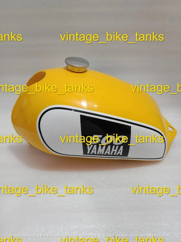 Yamaha 500 gelb lackiert - xt,