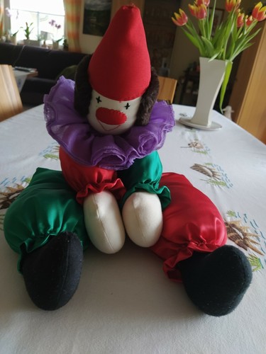 Clown puppe aus stoff - aus,