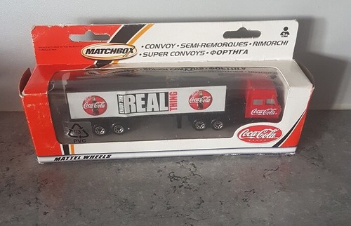 Matchbox truck coca cola - matchbox,