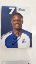 Grasshoppers Zürich Tsiy Ndenge original handsignierte Autogrammkarte