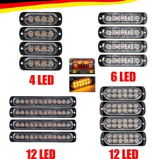 4x Auto 4 LED Frontblitzer