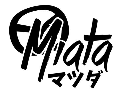 Mazda miata schriftzug - mazda,