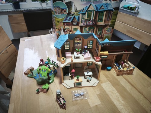 Playmobil horses waterfall - of,
