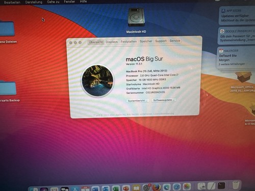 Apple macbook pro mitte - apple,