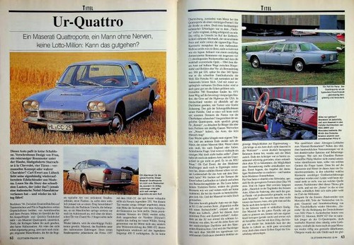 Oldtimer praxis 1352 - praxis, maserati