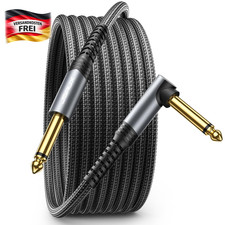6.35mm Instrumentenkabel 3m