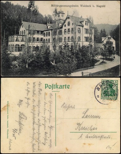 Ansichtskarte nagold - ansichtskarte,