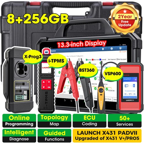 Launch x431 pad vii - x431, x-prog