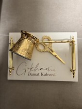 Damat Kahvesi Tepsisi Inkl. Cezve und Schere