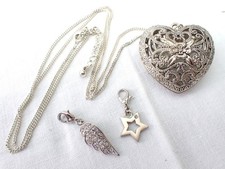 Modeschmuck lange kette herz - kette,