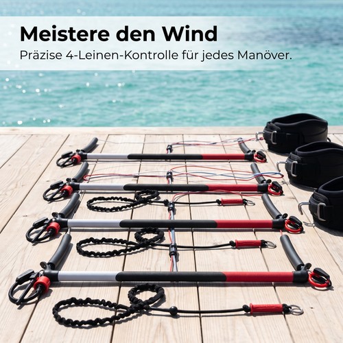 Kitesurfing steuerbar leinen - kitesurfing, 4-leinen
