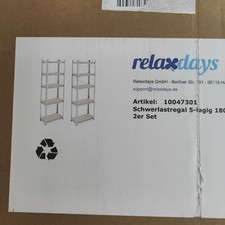 Relaxdays Schwerlastregal