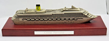 Costa Fortuna Modell Kreuzfahrtschiff  Metall + Holz Länge ca. 23 cm