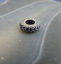 Pandora - Charm - Zwischenelement - Lila Glitzer - ALE - 925er Silber - Sterling