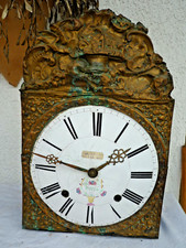 alte  orig. Comtoise / Morbier / Morez mit rarer Umrandung z. Restaurieren