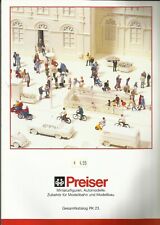 Katalog Preiser PK23 2002 Figuren Auto Modellbahnzubehör HO TT N Z