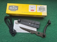 Messer Buck 860 Hartsook(Jahr 2011). Neck Knife. Stahl S30V. Nylon-Scheide. RAR!