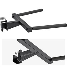 Kipika Y-förmige Dip-Stange für 5,1 x 5,1 cm Power Cage mit 2,5 cm Loch – Dip