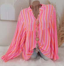 Italy Musselin Damen Bluse