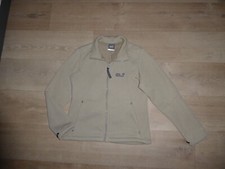 JACK WOLFSKIN OUTDOOR warme Sweatjacke Jacke Teddyfutter Beige Gr.40 /M *TOP* OB