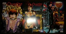 CHASTITY: THEATER DER QUALEN (deutsch) 1+2+3 KOMPLETT - CHAOS COMICS 1998 - TOP