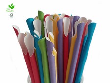 Löffel slush trinkhalme - slush, bio