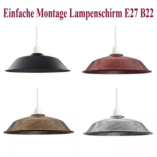 Vintage lampenschirme metall - vintage,