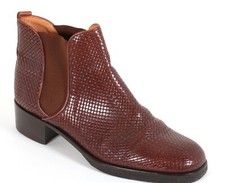 Stiefeletten Blogger Halbschuhe Granny Ankle Boots Vintage Leder Grand Step 40