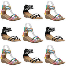 Damen Strass Sandaletten