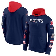 NFL Hoody New England Patriots Fleece Patched Out Kaputzenpullover hood Sweater