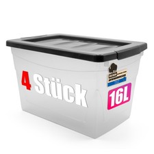 Aufbewahrungsbox  4x 16 L mit