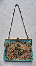 Antike Glasperlen Handtasche