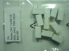 10x  Relais 24V 1xUM 5A IREL 2402 TRK 0823 #20-8D#5n