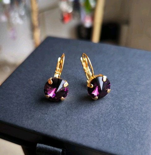 Ohrringe mit swarovski - ohrringe,