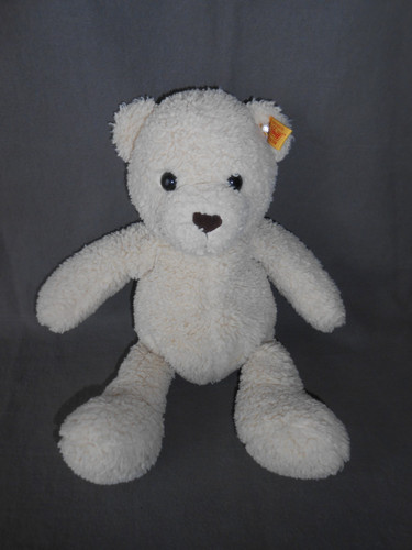 Steiff teddy mit knopf und - ,
