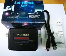 Sat-Finder Set Satellitenfinder, LED-Anzeige OVP