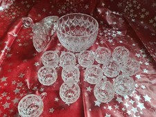 Nachtmann Bleikristall Bowleservice  (14 Gläser incl.)