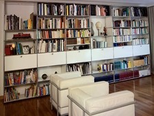 usm haller sideboard ,Schrankwand, higtboard, weiß, Schwarz, Gelb