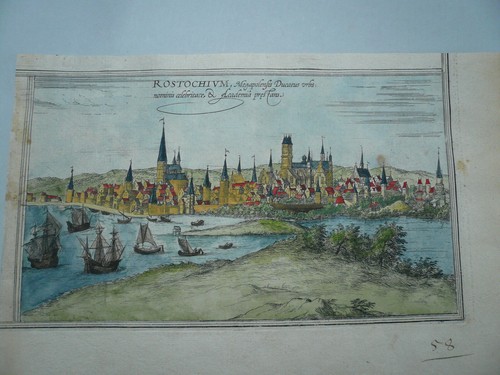 Wismar anno 1575 panorama - anno,