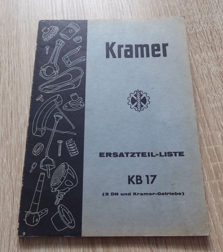 Kramer schlepper kb17 - schlepper,