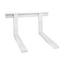 B-WARE : ARLI Mikrowellenhalter Mikrowelle Wand Halterung Regal Ablage weiß