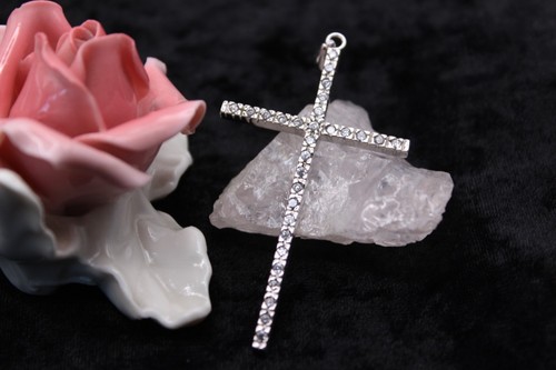 Anhänger silber 925 kreuz - anhänger, mit