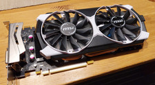 MSI GeForce GTX 970 4GD5T OC Grafikkarte mit 4 GB GDDR5 RAM, guter Zustand