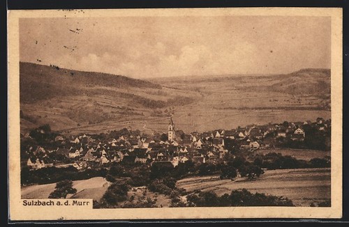 Ansichtskarte sulzbach d - sulzbach, a.