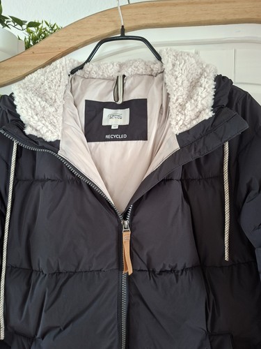 Mantel jacke lang schwarz - jacke,