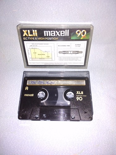 Maxell 90 kassette - xl, ii