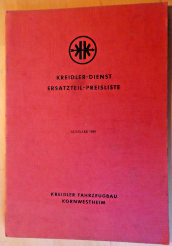 Original kreidler 1959 - original,